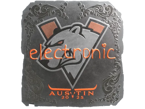 Sticker | electronic (Foil) | Austin 2025