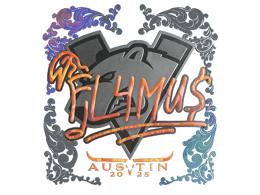 Sticker | FL4MUS (Holo) | Austin 2025
