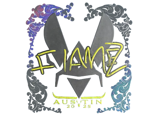 Sticker | FlameZ (Holo) | Austin 2025