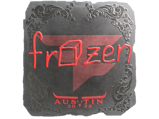 Sticker | frozen (Foil) | Austin 2025
