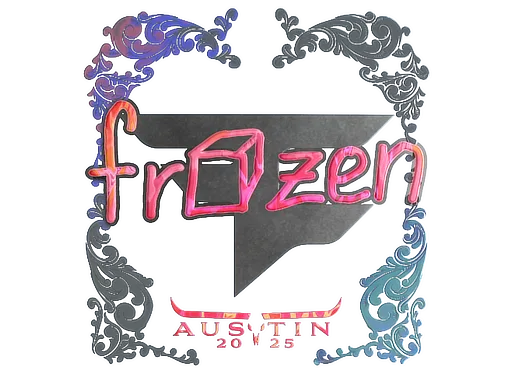 Sticker | frozen (Holo) | Austin 2025