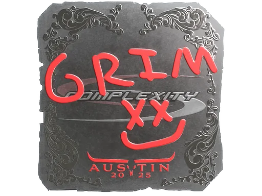 Sticker | Grim (Foil) | Austin 2025