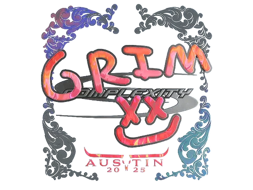 Sticker | Grim (Holo) | Austin 2025