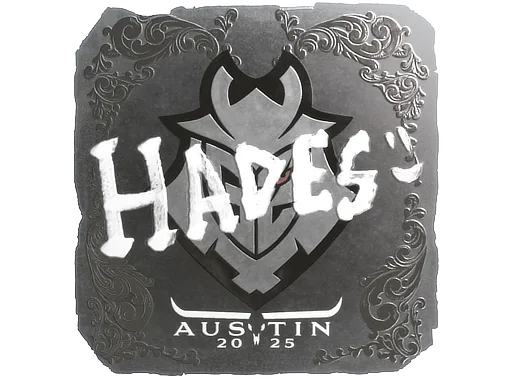 Sticker | hades (Foil) | Austin 2025
