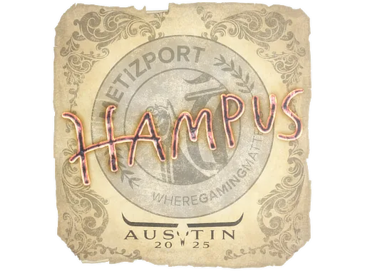 Sticker | hampus | Austin 2025