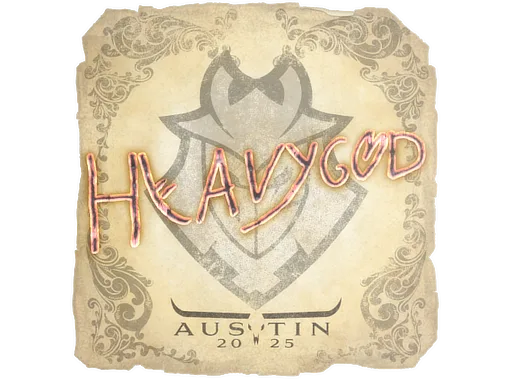 Sticker | Heavygod | Austin 2025