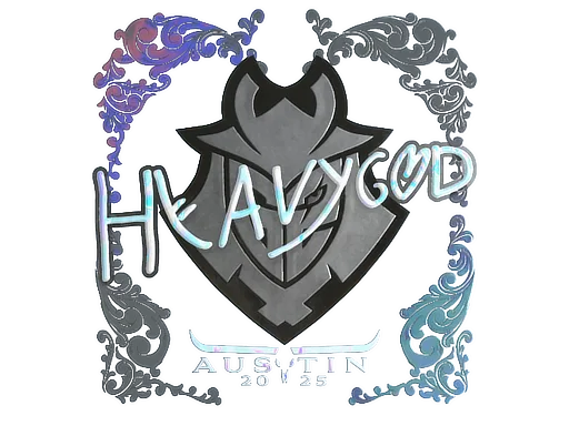 Sticker | Heavygod (Holo) | Austin 2025