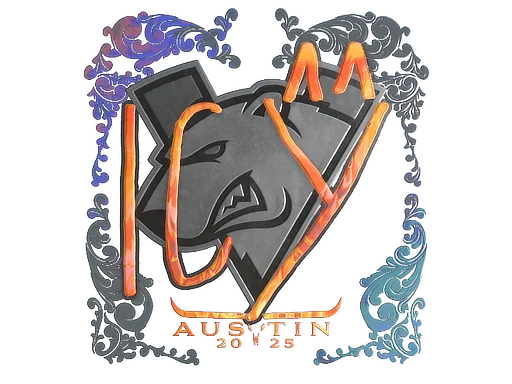 Sticker | ICY (Holo) | Austin 2025