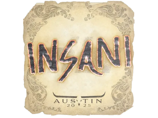 Sticker | insani | Austin 2025