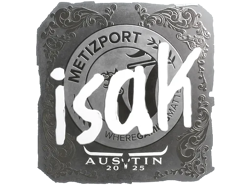 Sticker | isak (Foil) | Austin 2025