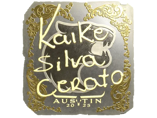 Sticker | KSCERATO (Gold) | Austin 2025