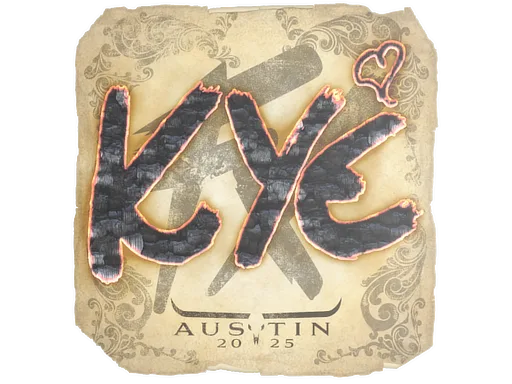 Sticker | kye | Austin 2025