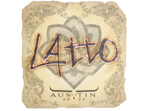 Sticker | latto | Austin 2025