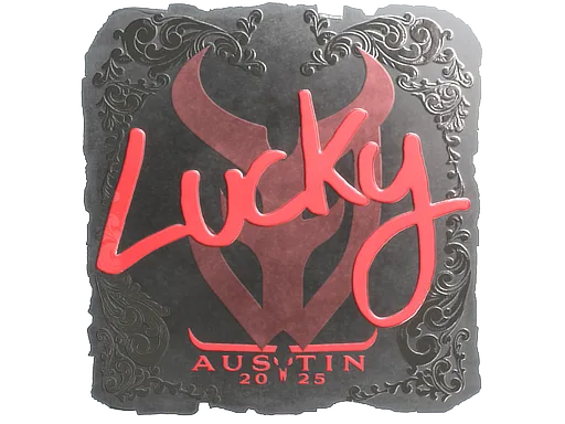 Sticker | Lucky (Foil) | Austin 2025