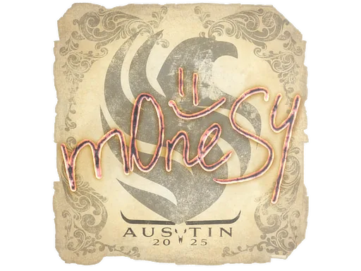 Sticker | m0NESY | Austin 2025