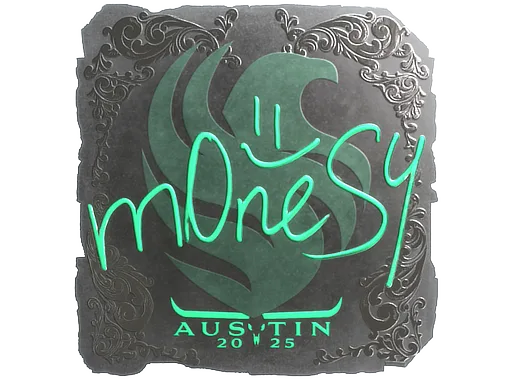 Sticker Slab | m0NESY (Foil) | Austin 2025