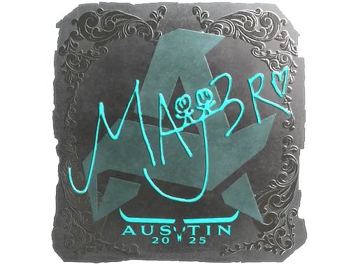 Sticker | MAJ3R (Foil) | Austin 2025