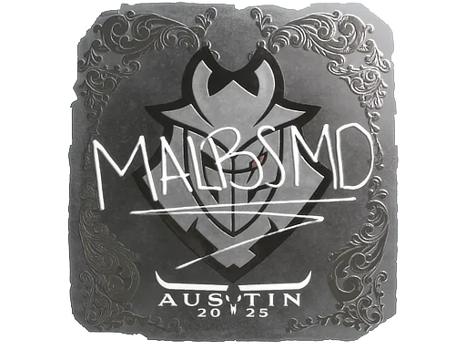 Sticker | malbsMd (Foil) | Austin 2025