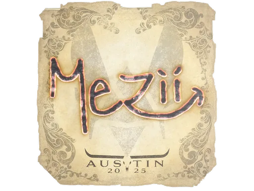 Sticker | mezii | Austin 2025