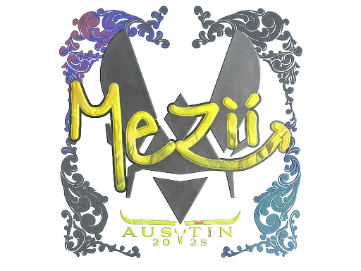 Sticker | mezii (Holo) | Austin 2025