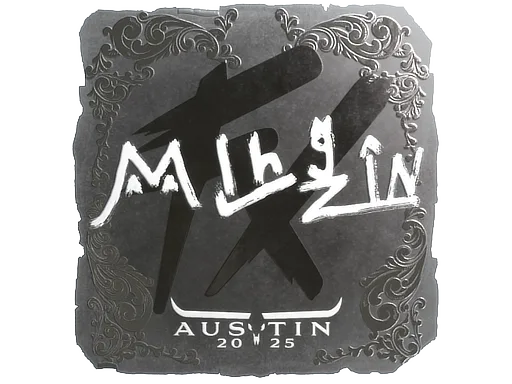 Sticker | mlhzin (Foil) | Austin 2025
