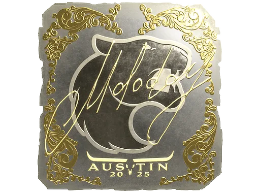Sticker Slab | molodoy (Gold) | Austin 2025