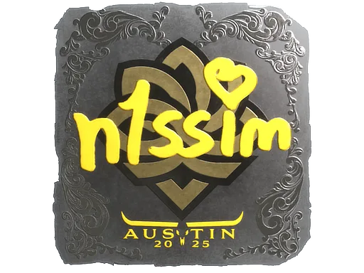 Sticker | n1ssim (Foil) | Austin 2025