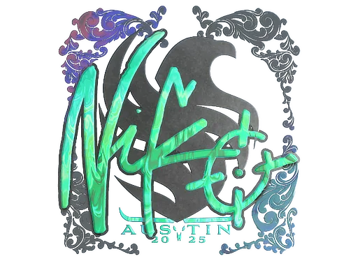 Sticker Slab | NiKo (Holo) | Austin 2025