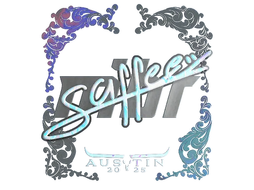 Sticker Slab | saffee (Holo) | Austin 2025