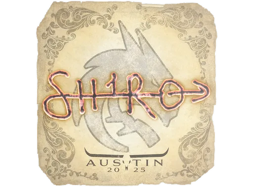 Sticker | sh1ro | Austin 2025
