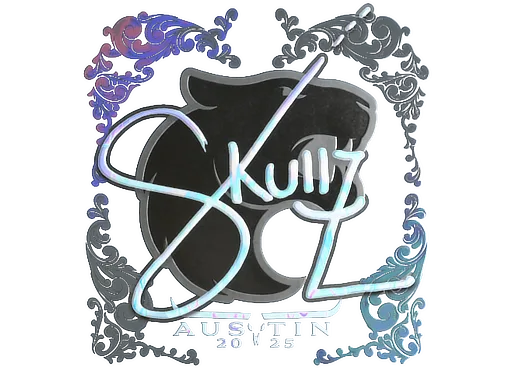 Sticker | skullz (Holo) | Austin 2025