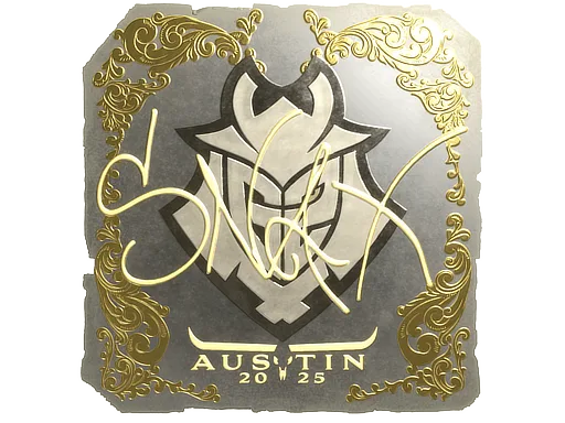 Sticker | Snax (Gold) | Austin 2025