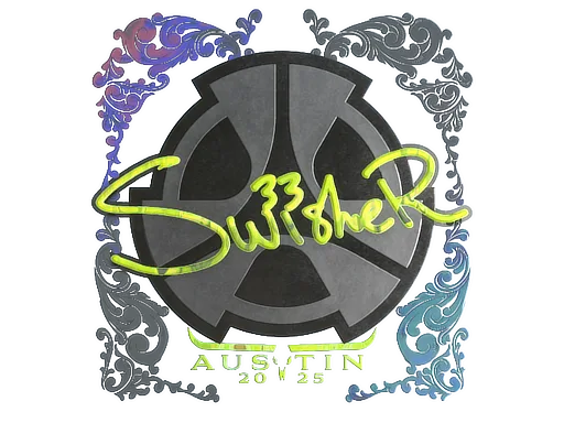 Sticker | Swisher (Holo) | Austin 2025