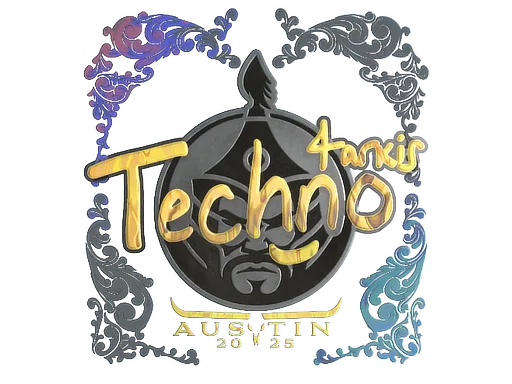 Sticker | Techno4K (Holo) | Austin 2025