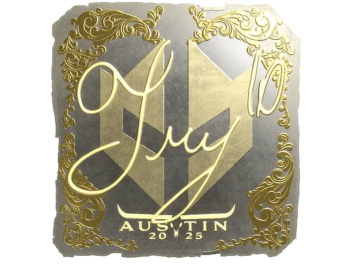 Sticker | TRY (Gold) | Austin 2025