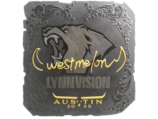 Sticker | westmelon (Foil) | Austin 2025