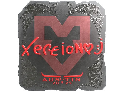 Sticker | xertioN (Foil) | Austin 2025