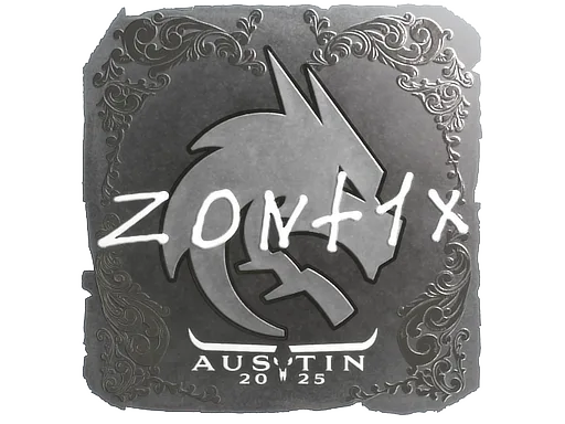 Sticker | zont1x (Foil) | Austin 2025