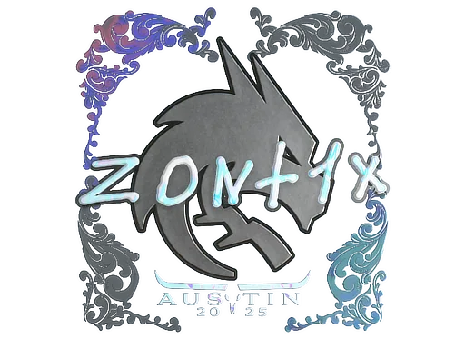 Sticker | zont1x (Holo) | Austin 2025