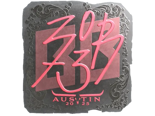 Sticker | zorte (Foil) | Austin 2025