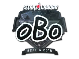 Sticker Slab | oBo (Foil) | Berlin 2019