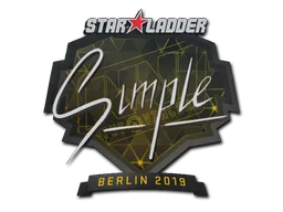 Sticker | s1mple | Berlin 2019