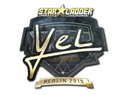 Sticker | yel (Gold) | Berlin 2019