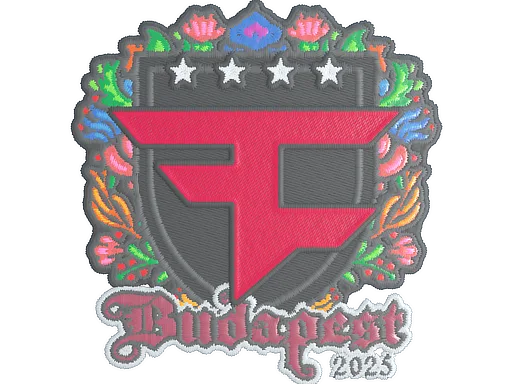 Sticker | FaZe Clan (Embroidered) | Budapest 2025