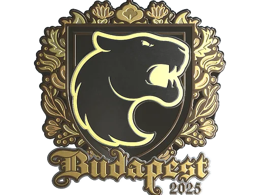Sticker | FURIA (Gold) | Budapest 2025
