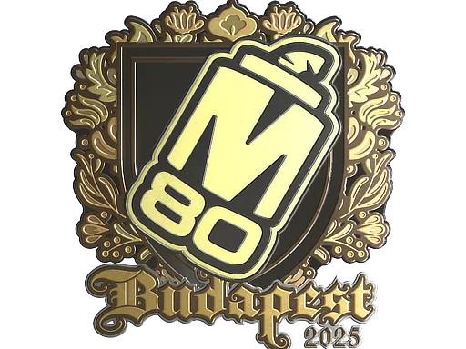 Sticker | M80 (Gold) | Budapest 2025