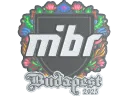 MIBR (Embroidered) | Budapest 2025