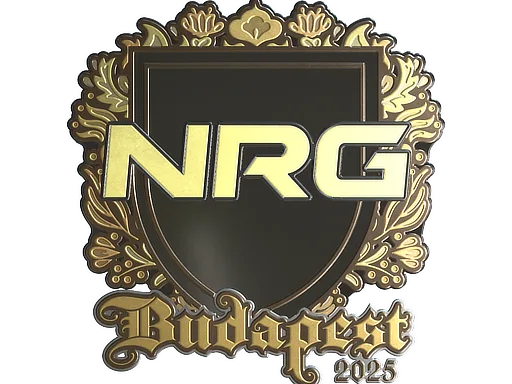 Sticker | NRG (Gold) | Budapest 2025