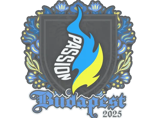 Sticker | Passion UA | Budapest 2025