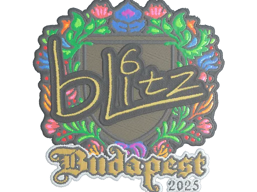 Sticker | bLitz (Embroidered) | Budapest 2025